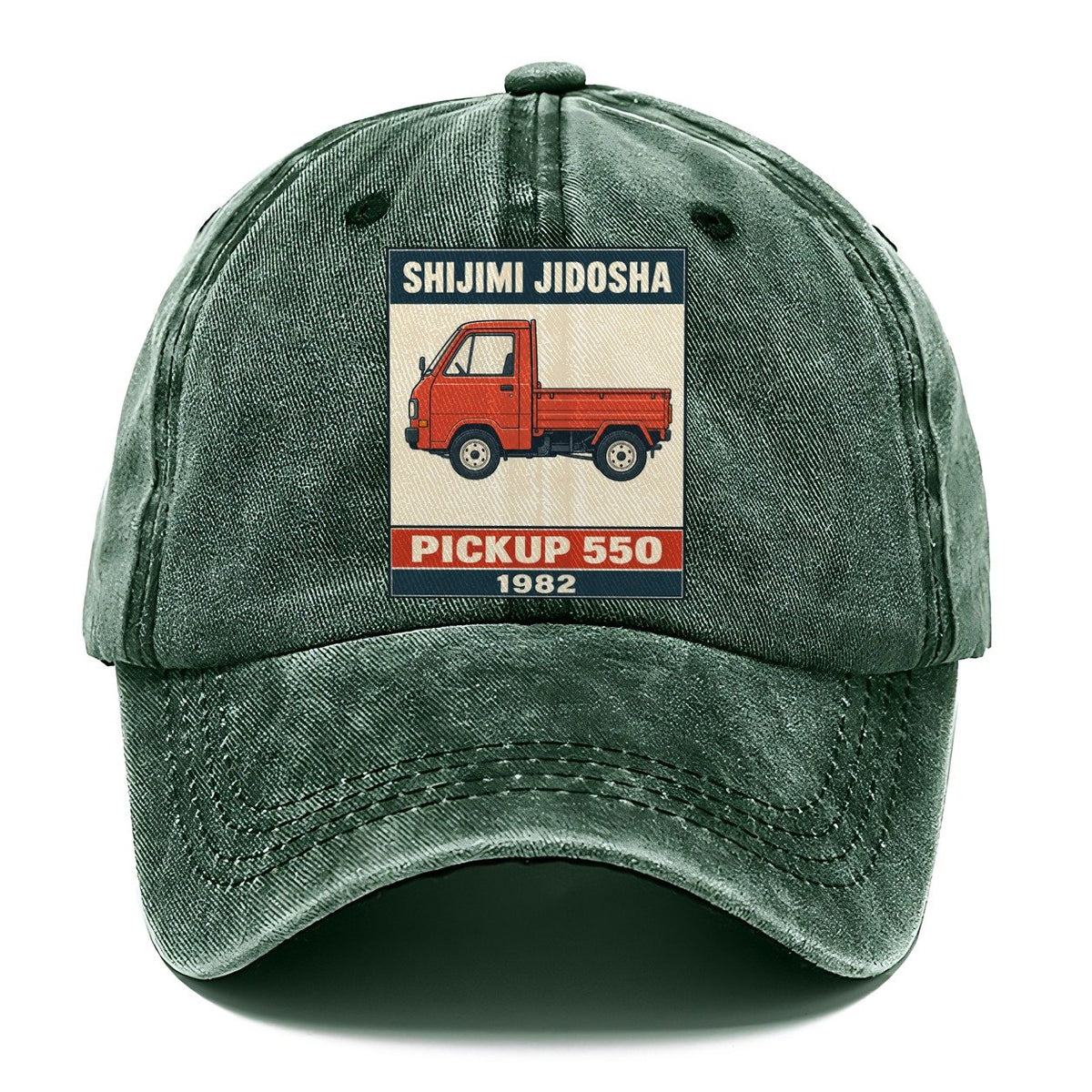 Shijimi Pickup Showa Speed Plates Classic Cap – Forest Mist