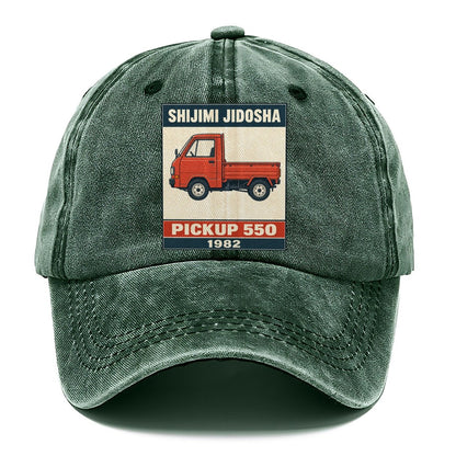 Shijimi Pickup Showa Speed Plates Classic Cap – Forest Mist