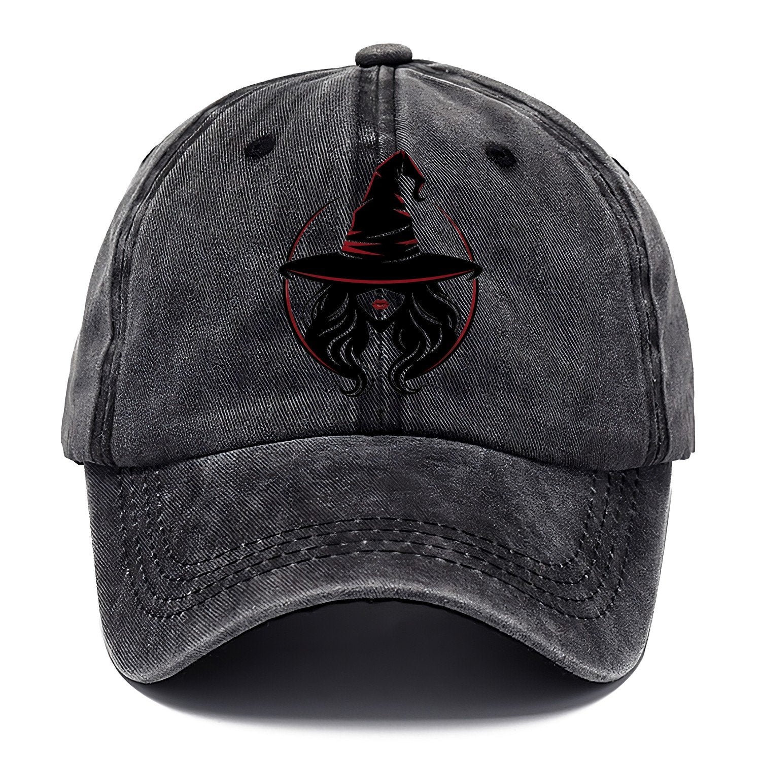 Witch Silhouette Classic Cap – Graphite