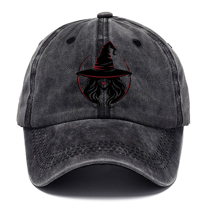 Witch Silhouette Classic Cap – Graphite