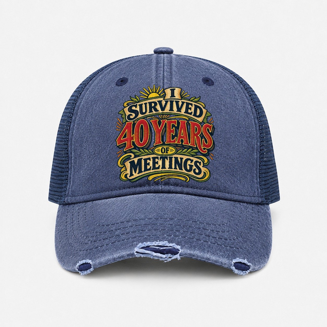Navy — front view