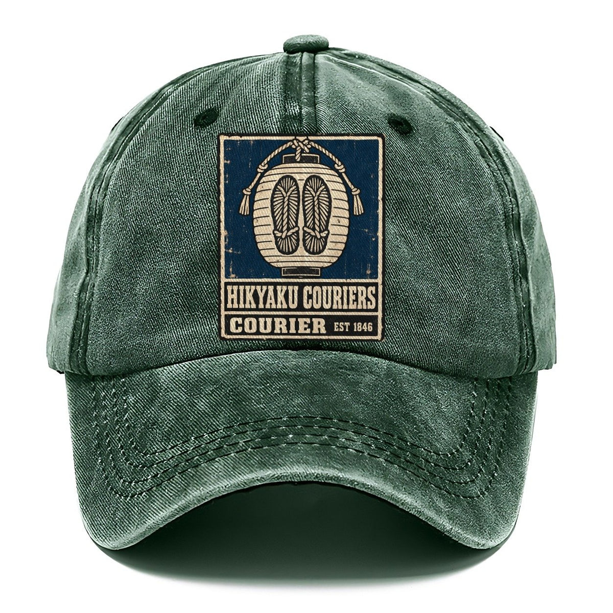Hikyaku Courier House Noren Trade Co Classic Cap – Forest Mist