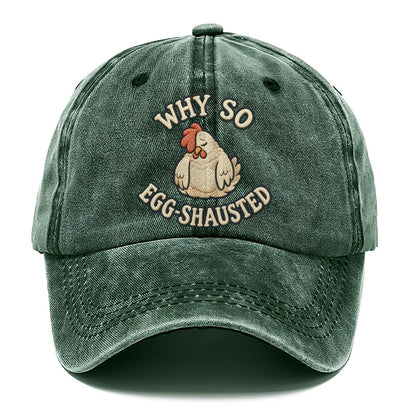 Chicken Animal Puns Classic Cap – Forest Mist