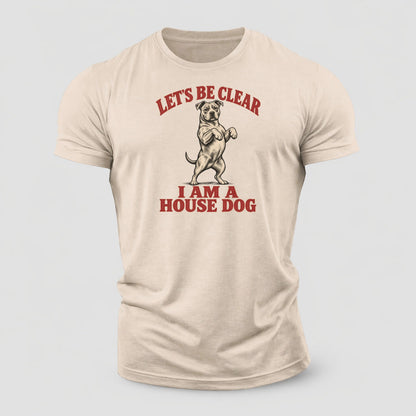 American Pit Bull Terrier Dog Declarations Cotton T-Shirt – Sand