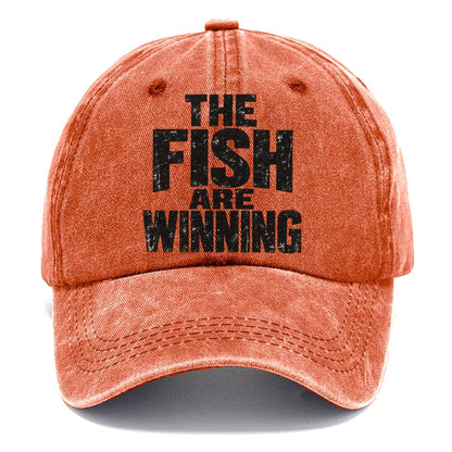The Fish Are Winning Fishing Club Classic Cap – Terracotta Clay