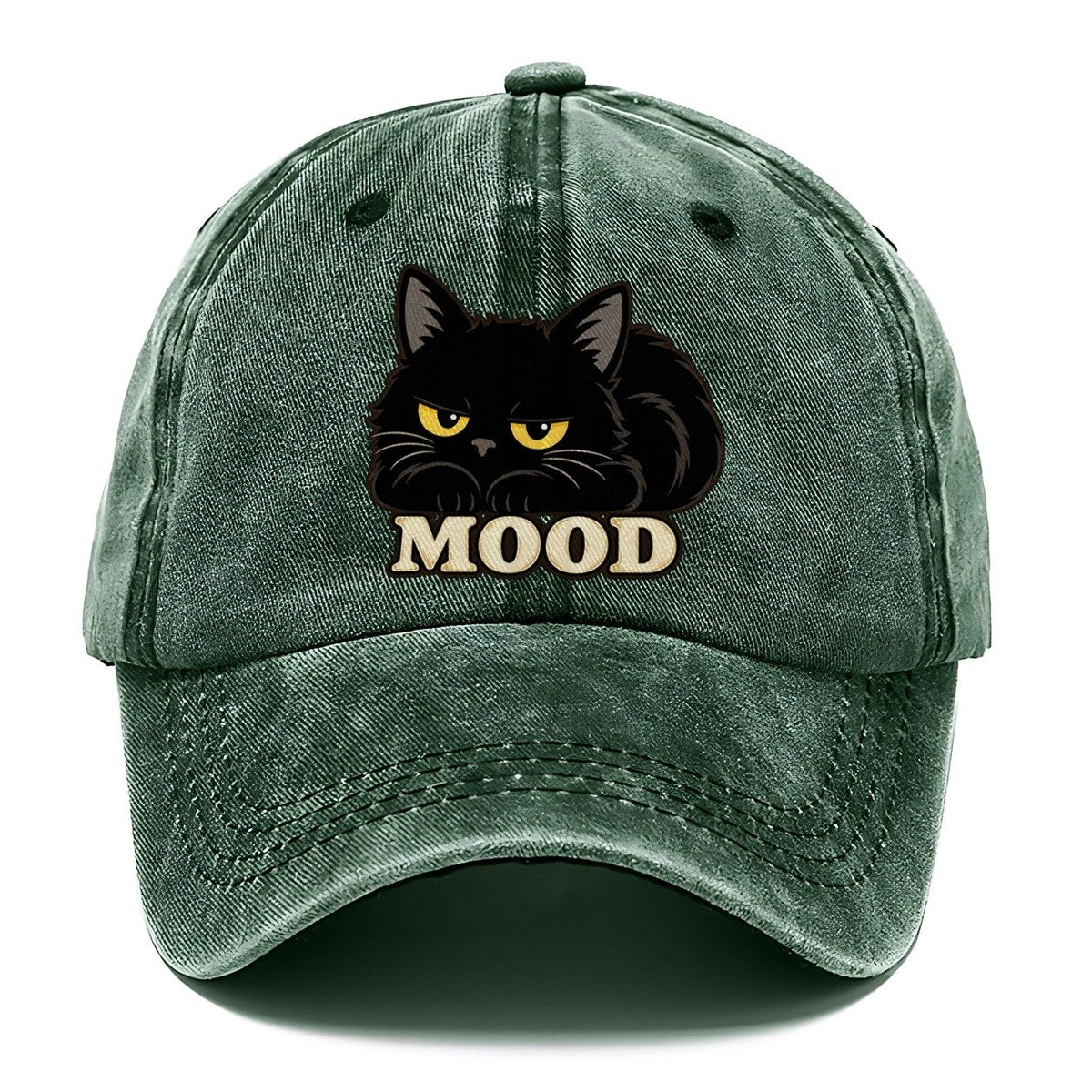 Black Cat Mood Fan Favorites Classic Cap – Forest Mist