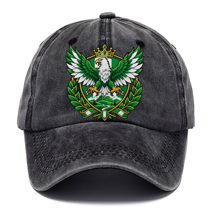 Nigeria Heraldic Crest Country Logos Classic Cap – Graphite