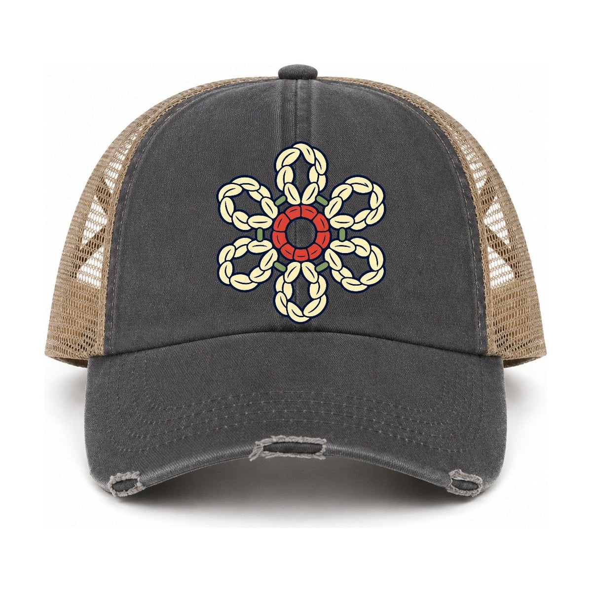 Charcoal-Khaki — front view