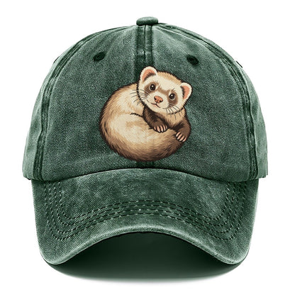Ferret Loop Small Pet Logos Classic Cap – Forest Mist