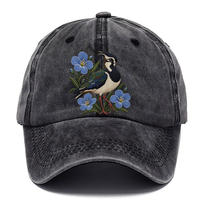 Northern Irish Flax And Lapwing Uk Culture Heritage Classic Cap – Graphite