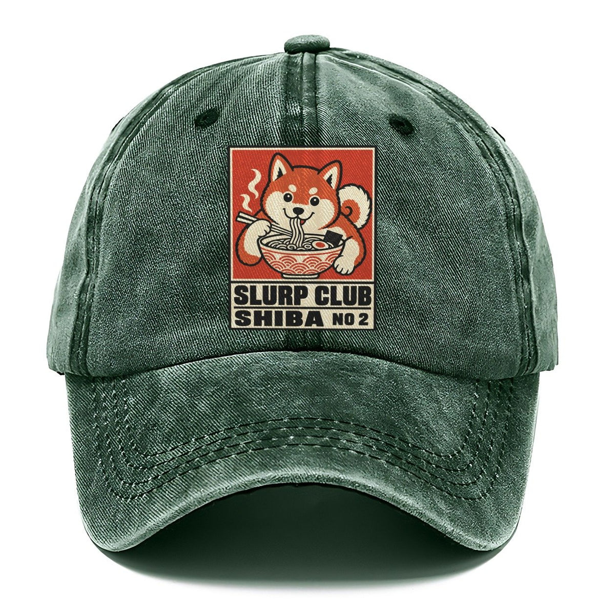 Shiba Miso Slurp Club Classic Cap – Forest Mist