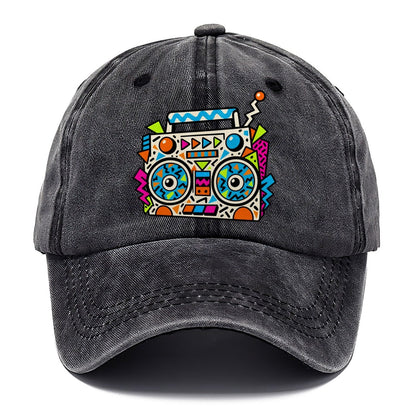 Zigzag Boombox Crazy Styles Classic Cap – Graphite