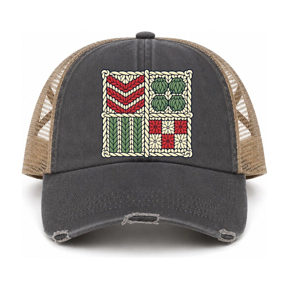 Charcoal-Khaki — front view