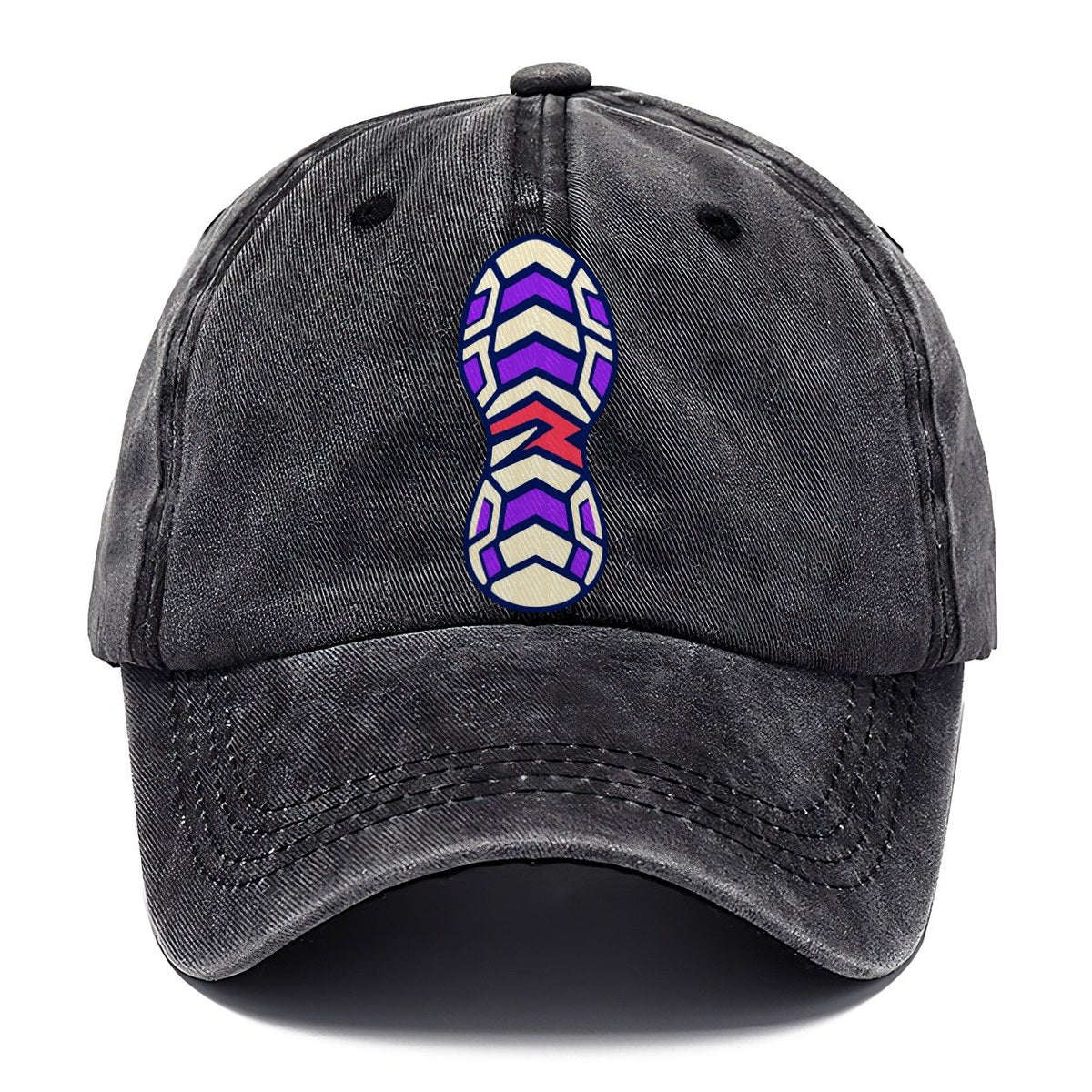 Chevron Sole 90S Running Clubs Classic Cap – Graphite