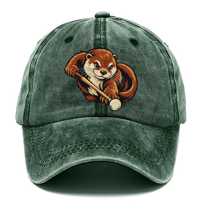 Otter Pool Shooter Sundown Familiars Classic Cap – Forest Mist
