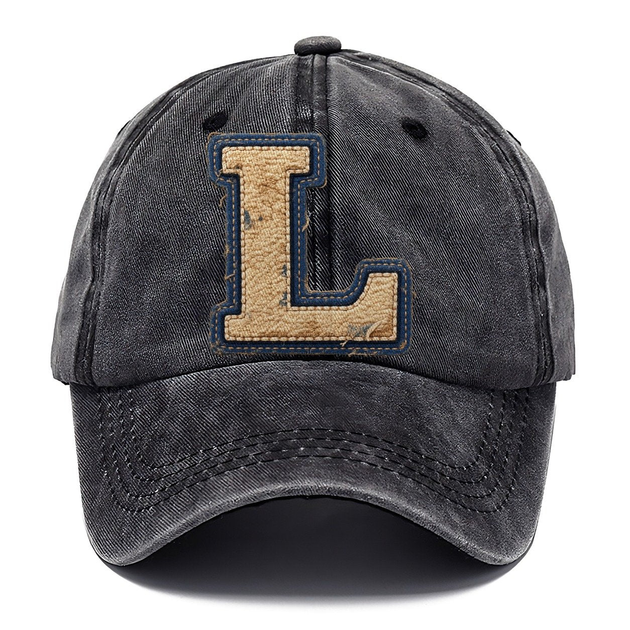 Varsity Chenille L Monogram Classic Cap – Graphite