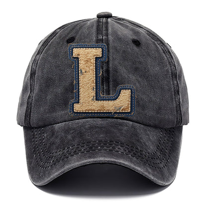 Varsity Chenille L Monogram Classic Cap – Graphite