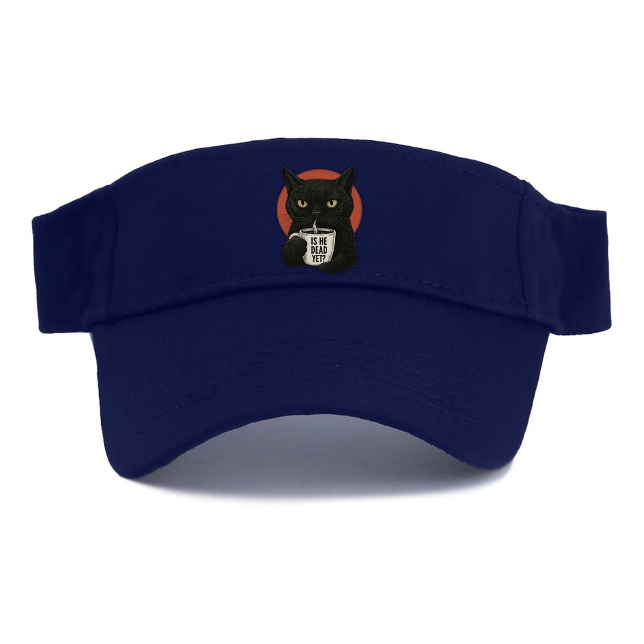 Is He Dead Yet Cat Visor – Navy
