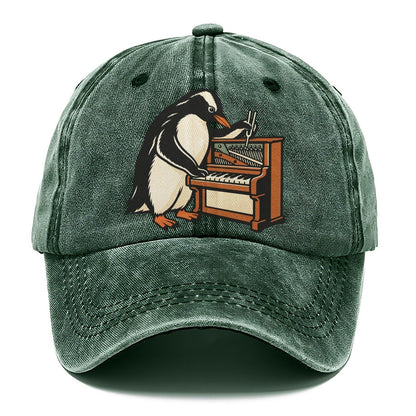 Penguin Piano Tuner Sundown Familiars Classic Cap – Forest Mist