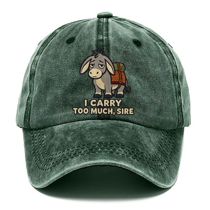 Donkey Bearer Weary Court Classic Cap – Forest Mist