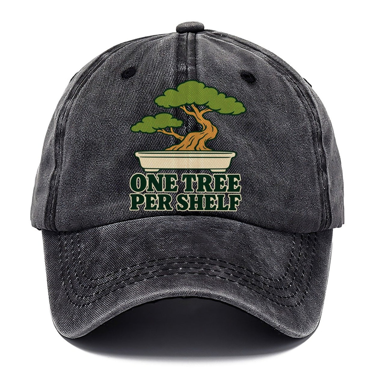 One Tree Per Shelf Bonsai Classic Cap – Graphite