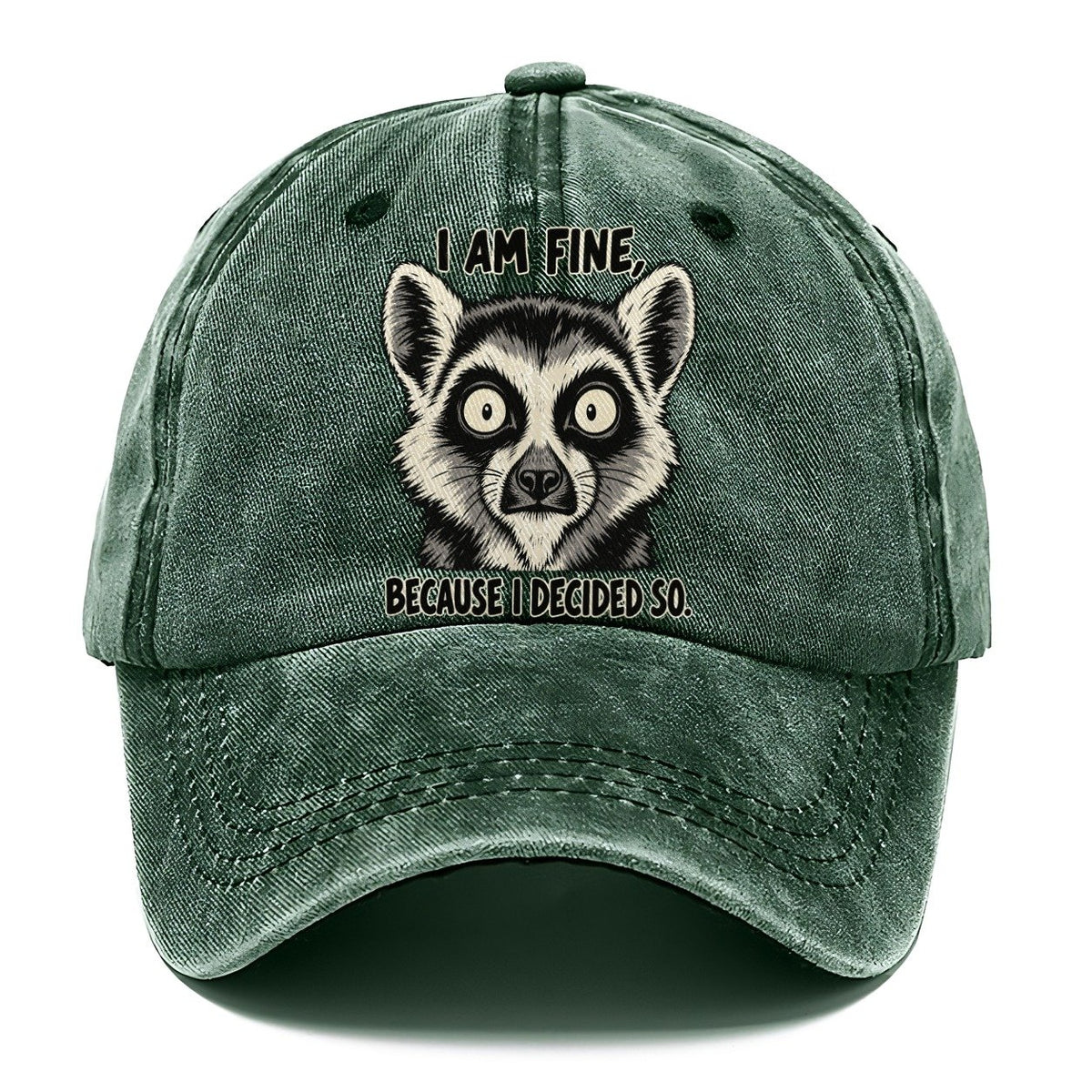 I Am Fine Feral Logic Classic Cap – Forest Mist
