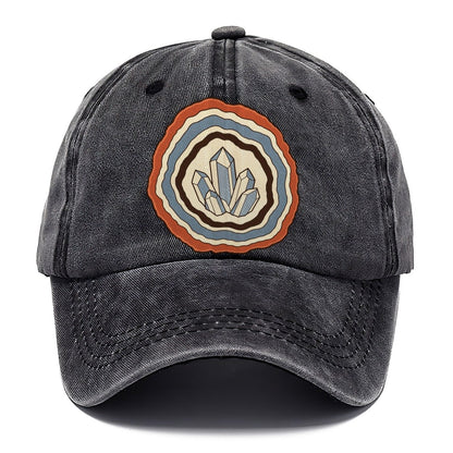 Agate Cross Section Rocks And Minerals Classic Cap – Graphite