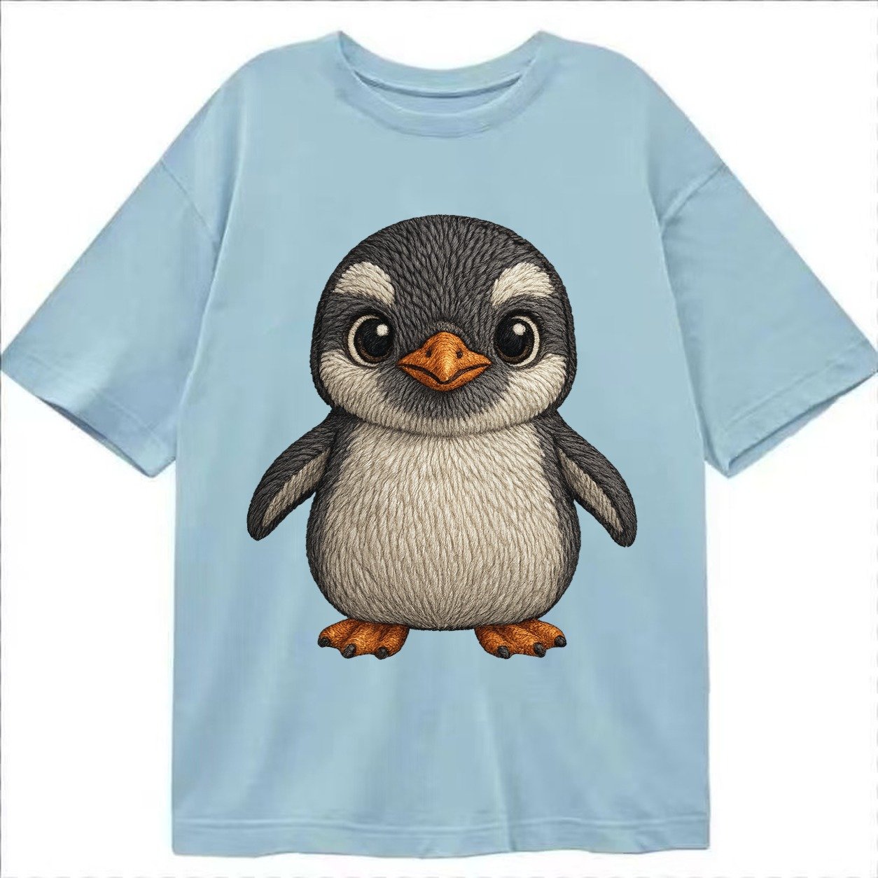Baby Gentoo Penguin Classic T-shirt – Light Blue