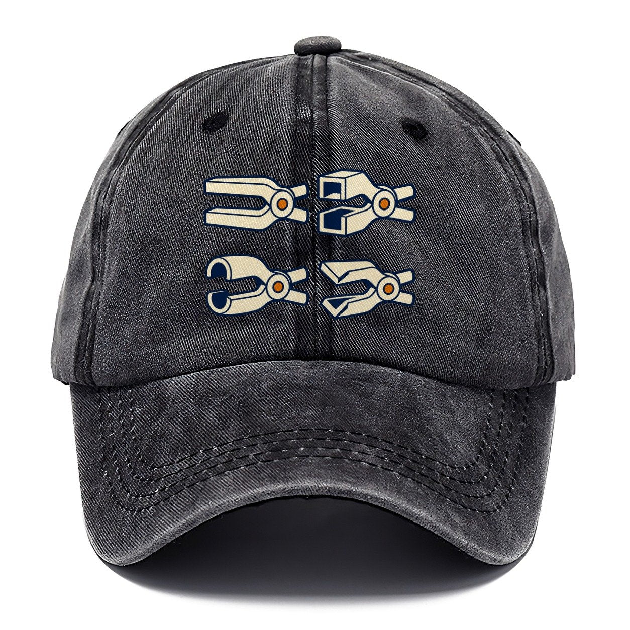 Tongs Jaw Family Blacksmithing Classic Cap – Graphite
