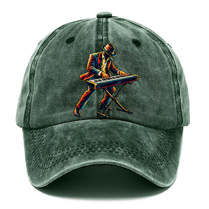 Keyboard Player Classic Cap – Forest Mist
