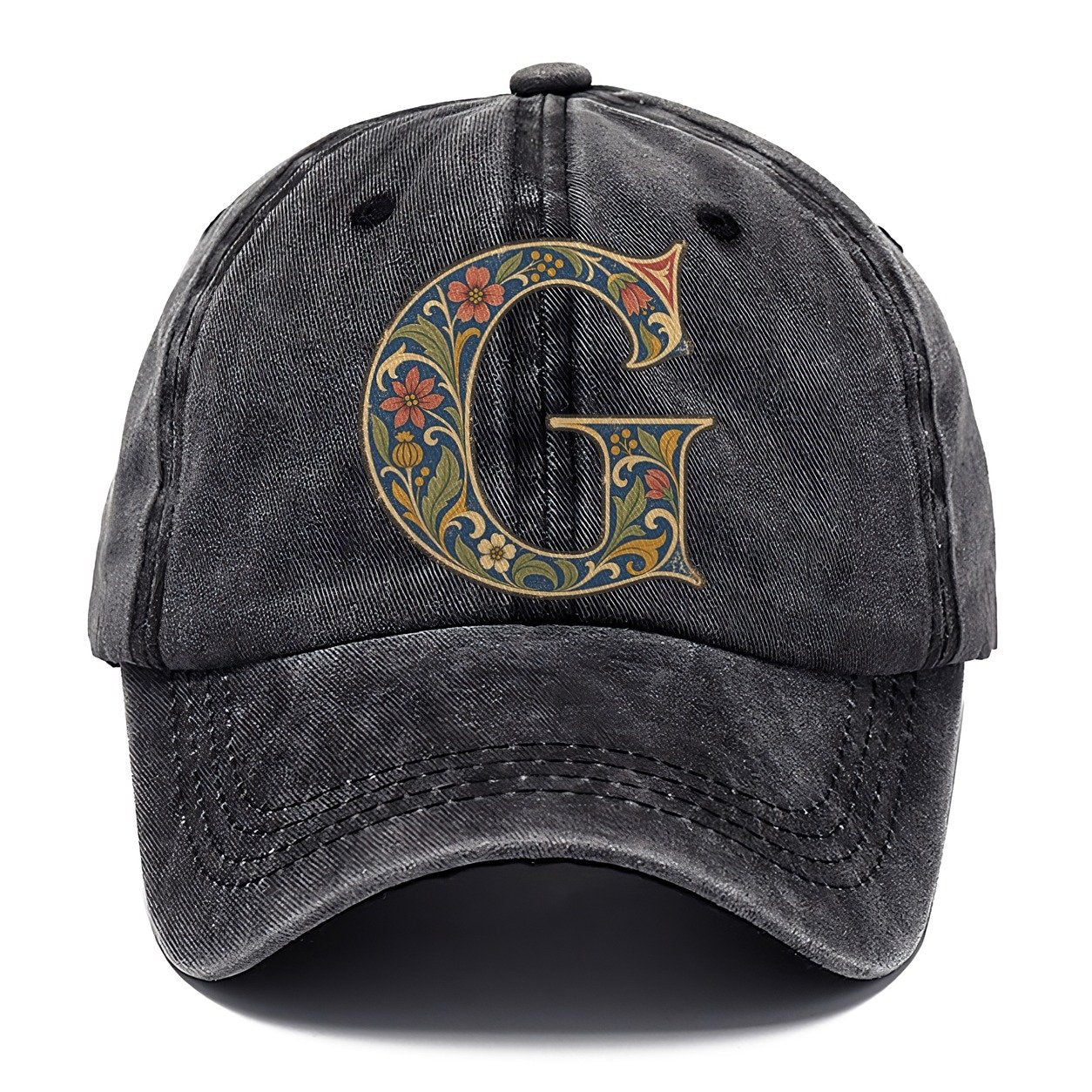 Wildflower G Monogram Classic Cap – Graphite