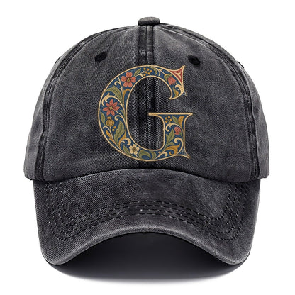 Wildflower G Monogram Classic Cap – Graphite