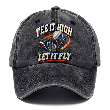 Tee It High Let It Fly Golf Life Classic Cap – Graphite