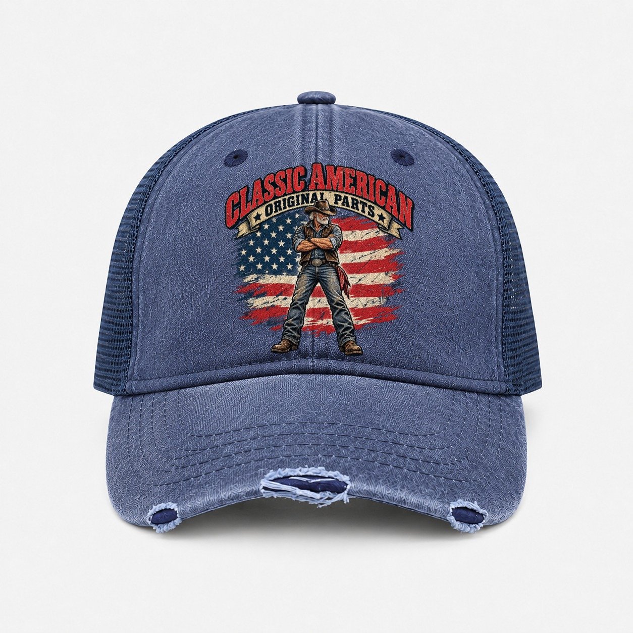 Navy — front view