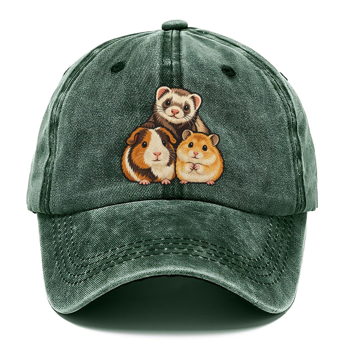 Small Pet Gathering Small Pet Logos Classic Cap – Forest Mist