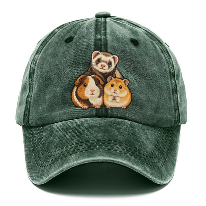 Small Pet Gathering Small Pet Logos Classic Cap – Forest Mist