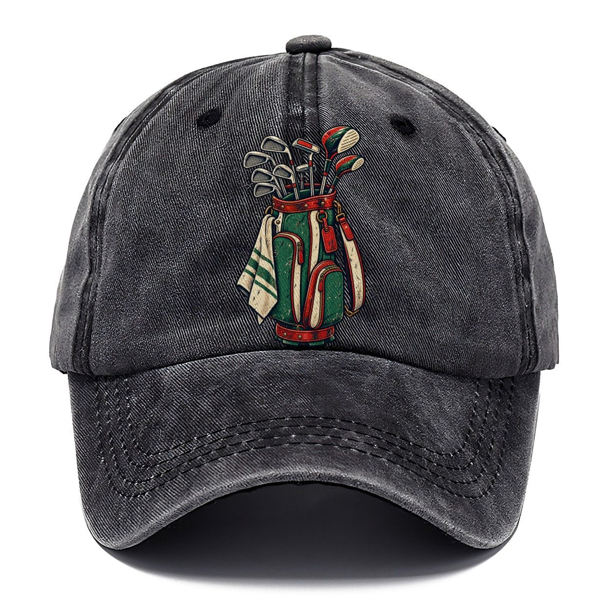 Bag And Clubs Stack Golf Life Classic Cap – Graphite