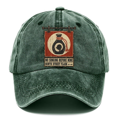 Ninth Street Flask Izakaya Rules Classic Cap – Forest Mist