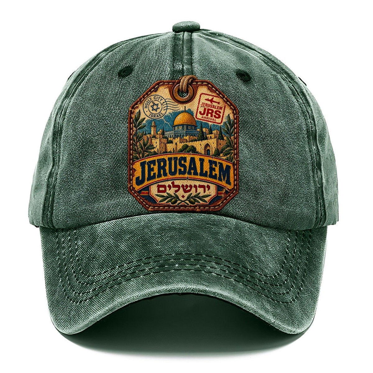 Jerusalem Luggage Label Jerusalem Classic Cap – Forest Mist