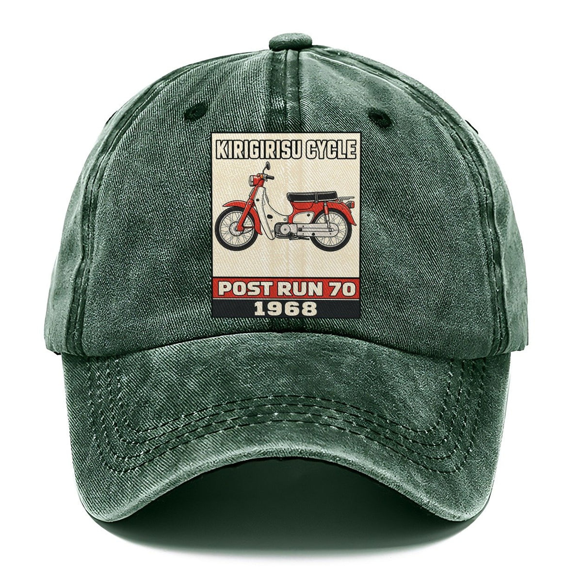 Kirin Post Run 70 Showa Speed Plates Classic Cap – Forest Mist