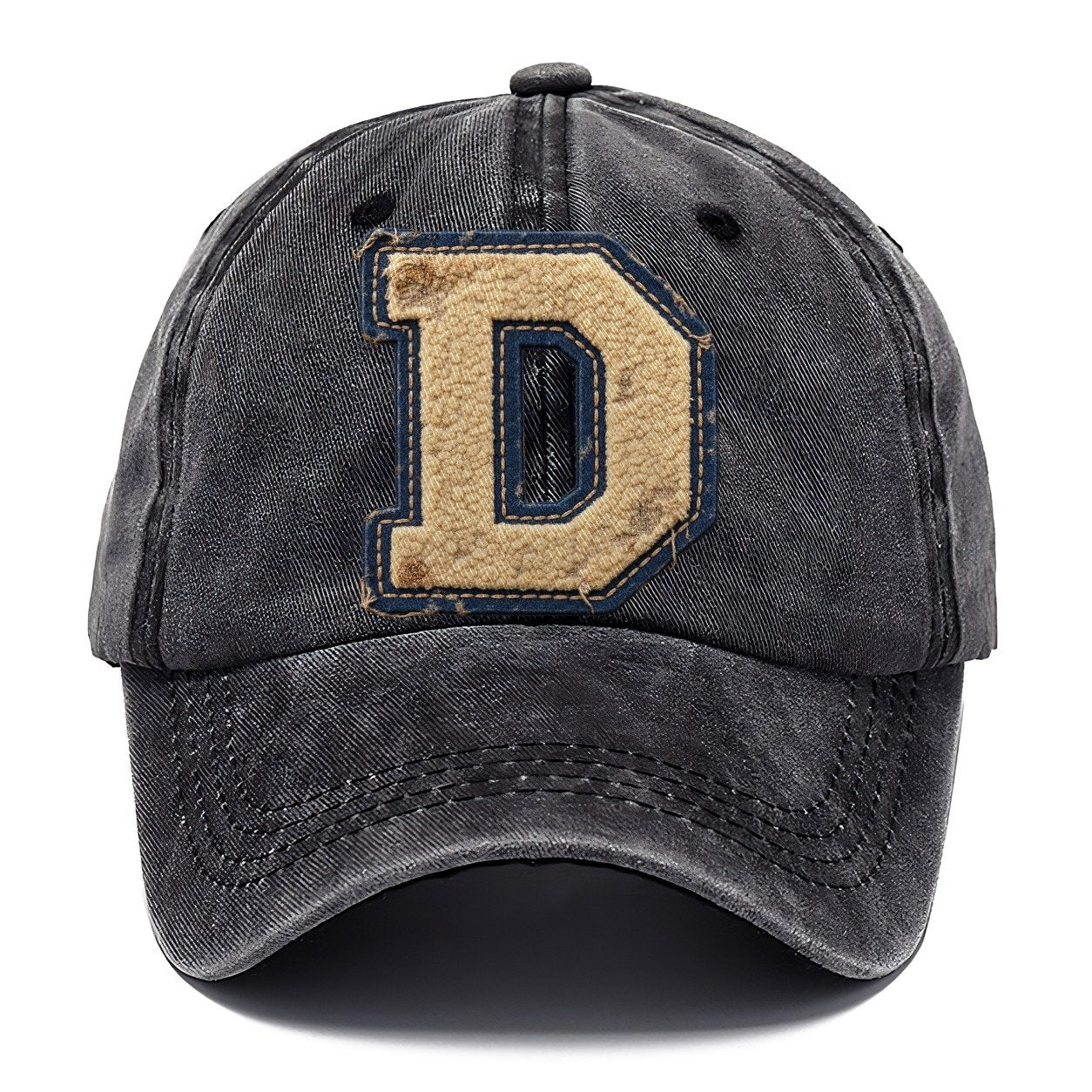 Varsity Chenille D Monogram Classic Cap – Graphite