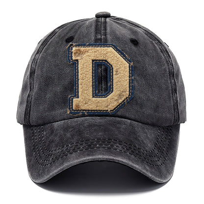 Varsity Chenille D Monogram Classic Cap – Graphite