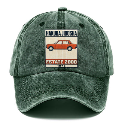 Hakuba Estate Showa Speed Plates Classic Cap – Forest Mist