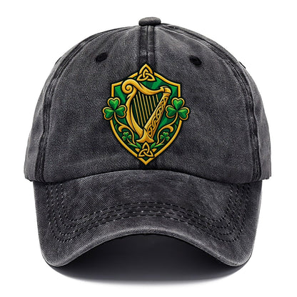 Ireland Minimal Emblem Country Logos Classic Cap – Graphite