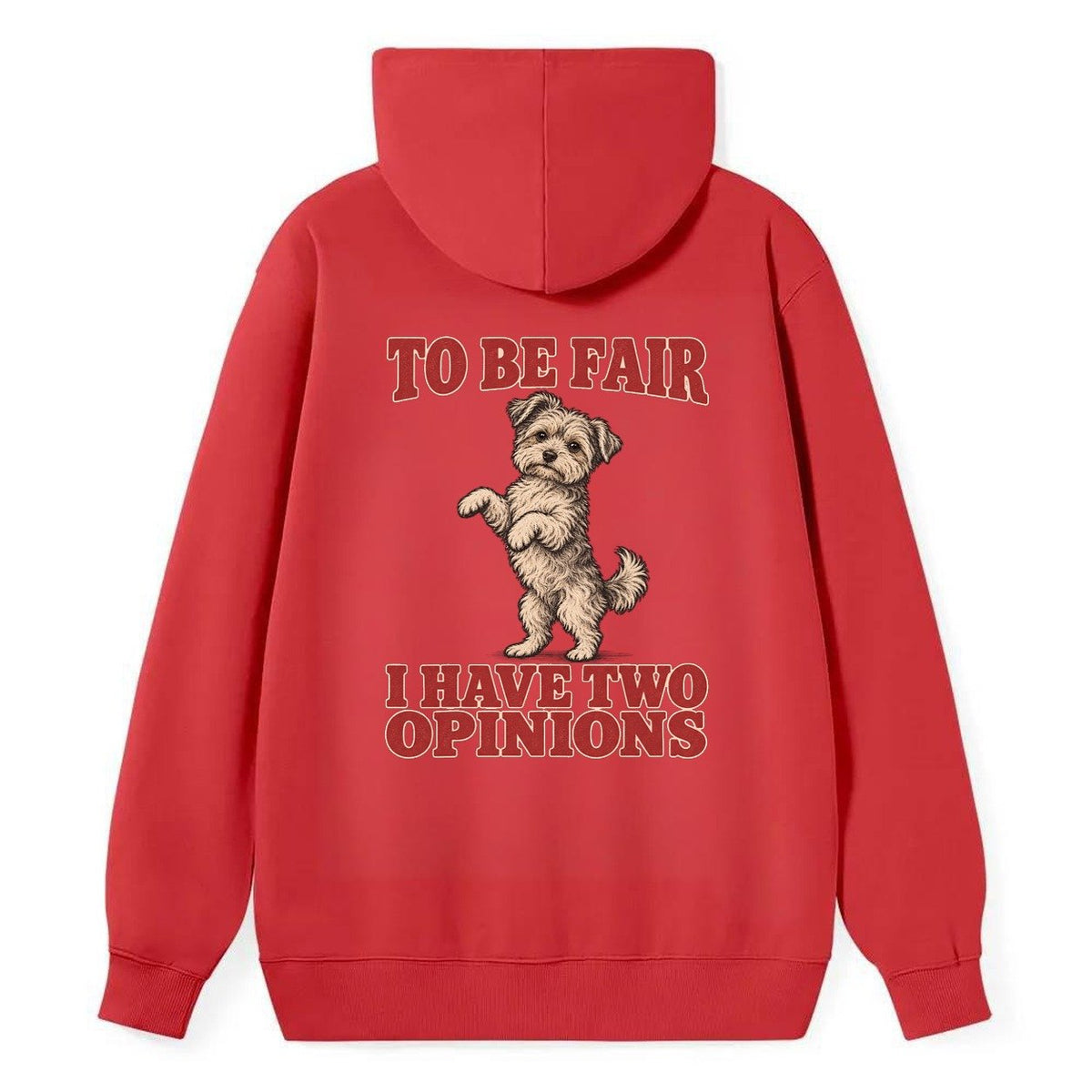 Yorkipoo Dog Declarations Classic Pullover Hoodie – Red