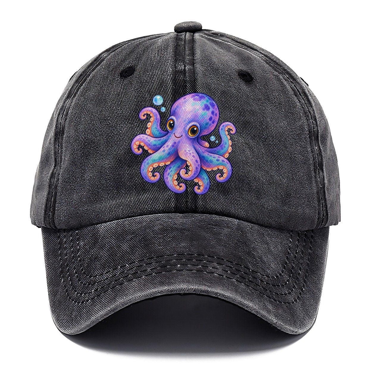 Octopus Playful Pinwheel Sea Sprite Classic Cap – Graphite