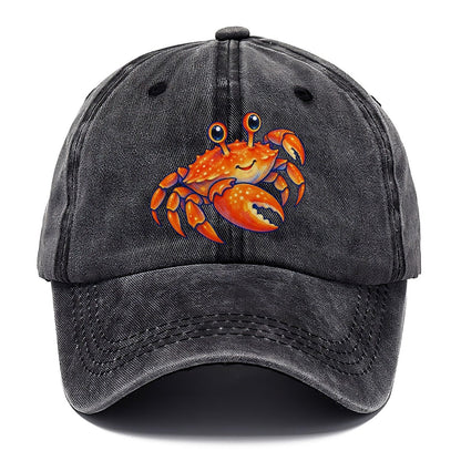 Crab Side Scuttle Sea Sprite Classic Cap – Graphite