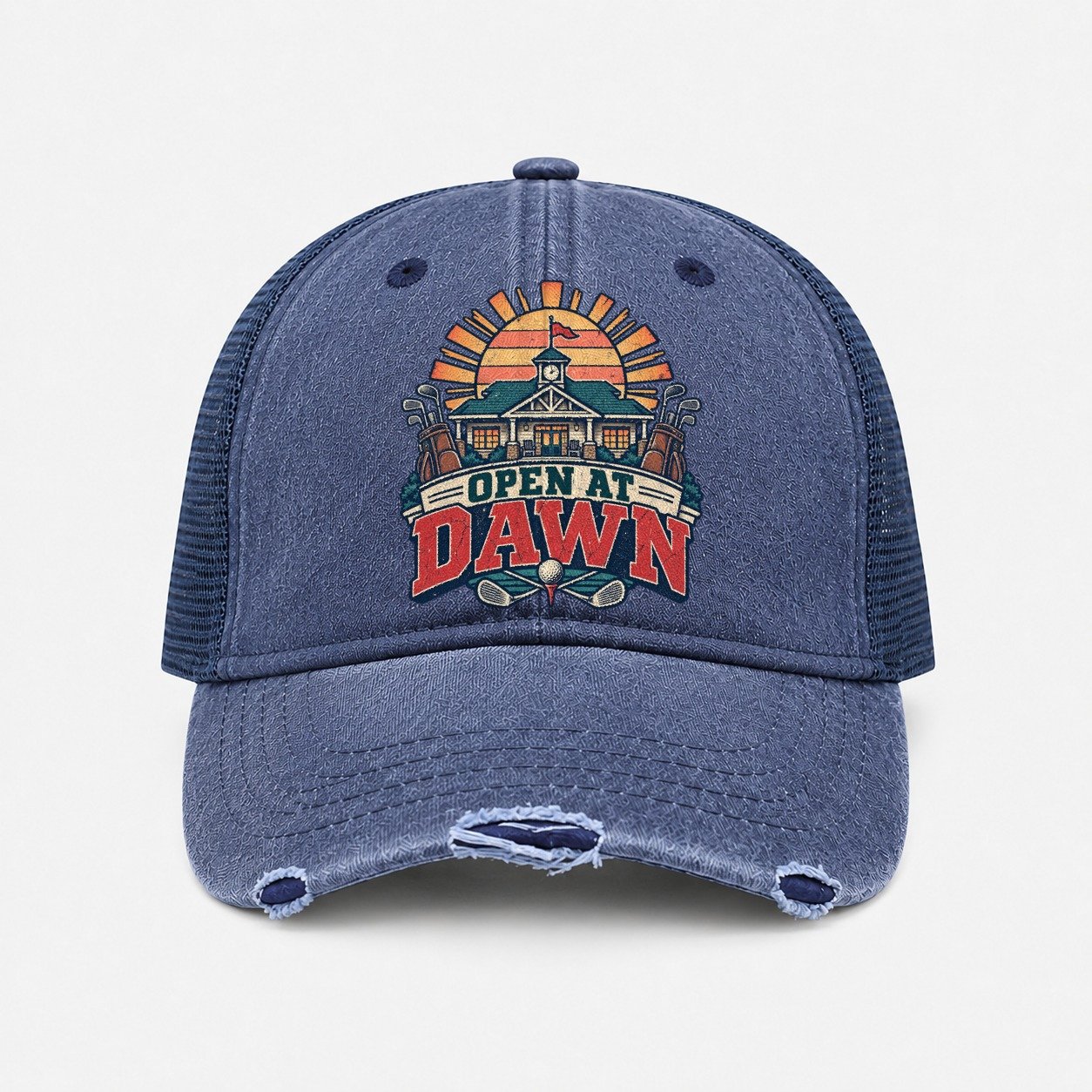 Navy — front view