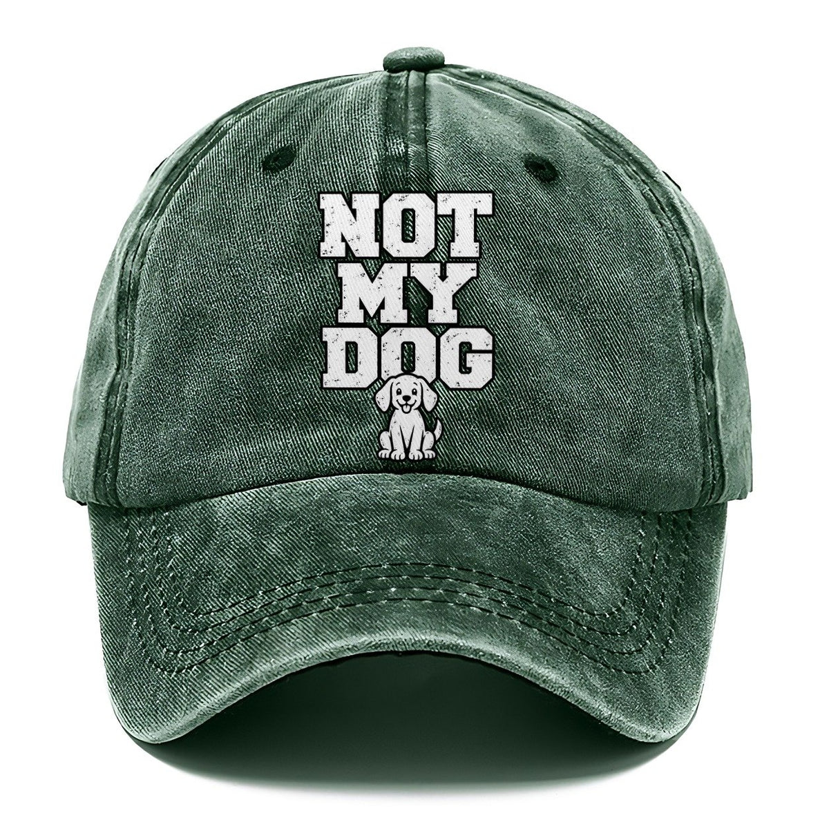 Not My Dog Classic Cap – Forest Mist