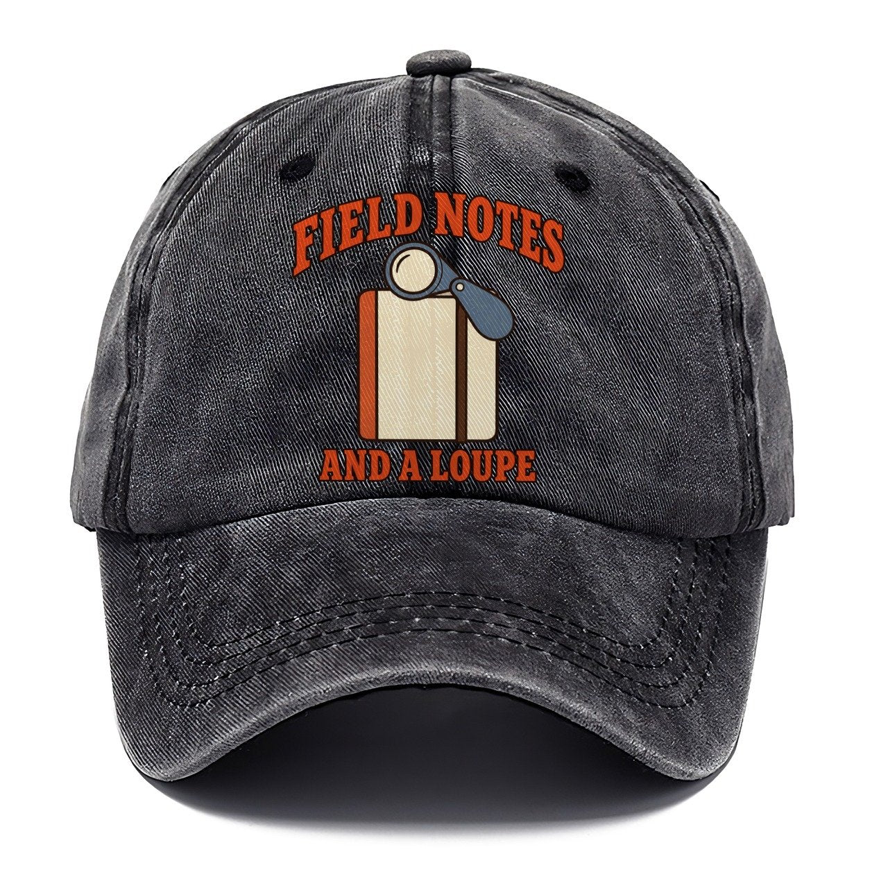 Field Notebook And Loupe Rocks And Minerals Classic Cap – Graphite